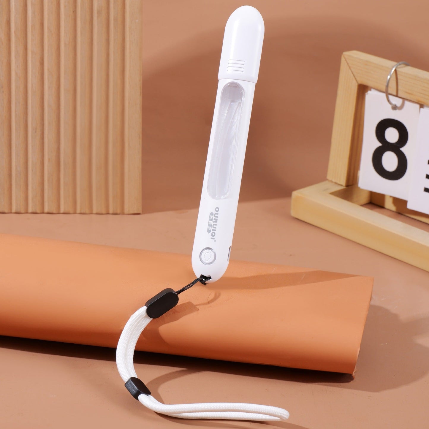 Compact Digital Thermometer with LED Screen and Wristband - Halri