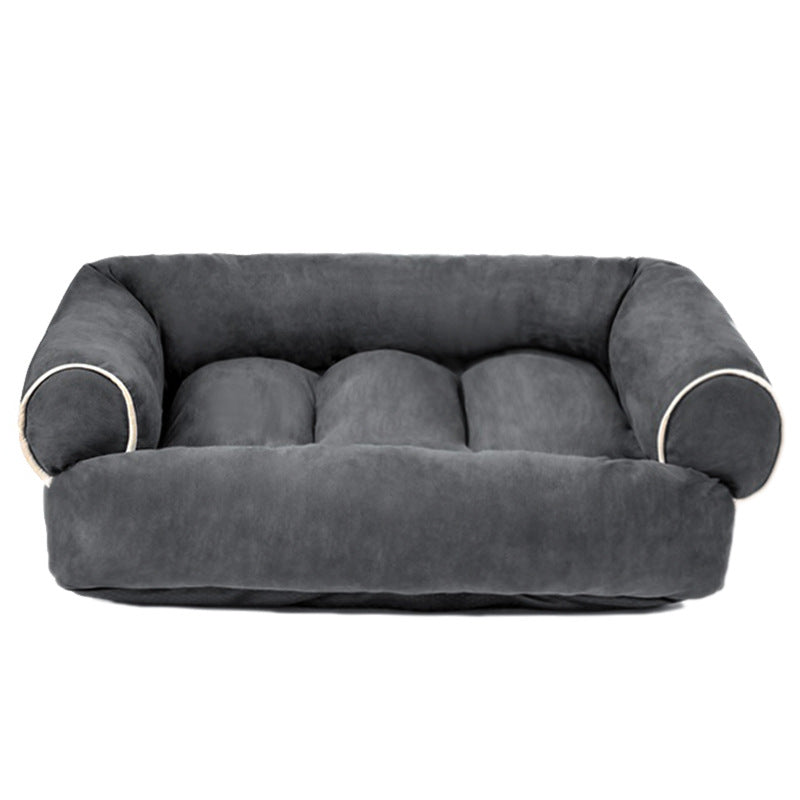 Plush Orthopedic Dog Bed for Joint Support and Comfort