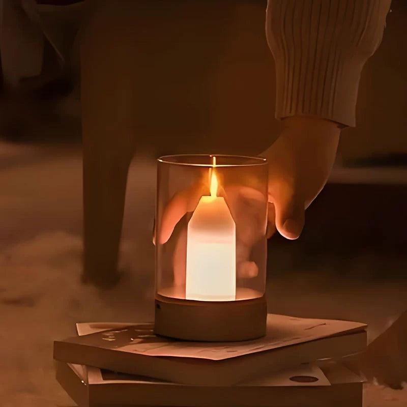 Touch Control Ambient Candle Lamp Soft Lighting - Halri