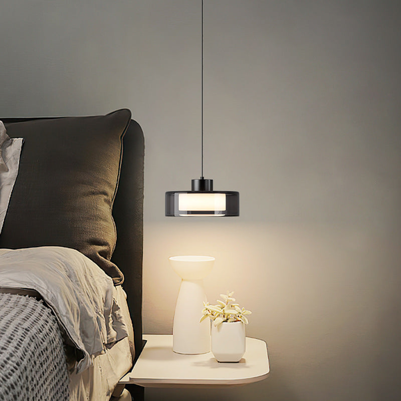 Stylish Glass Hanging Lamp in Classic Style - Halri