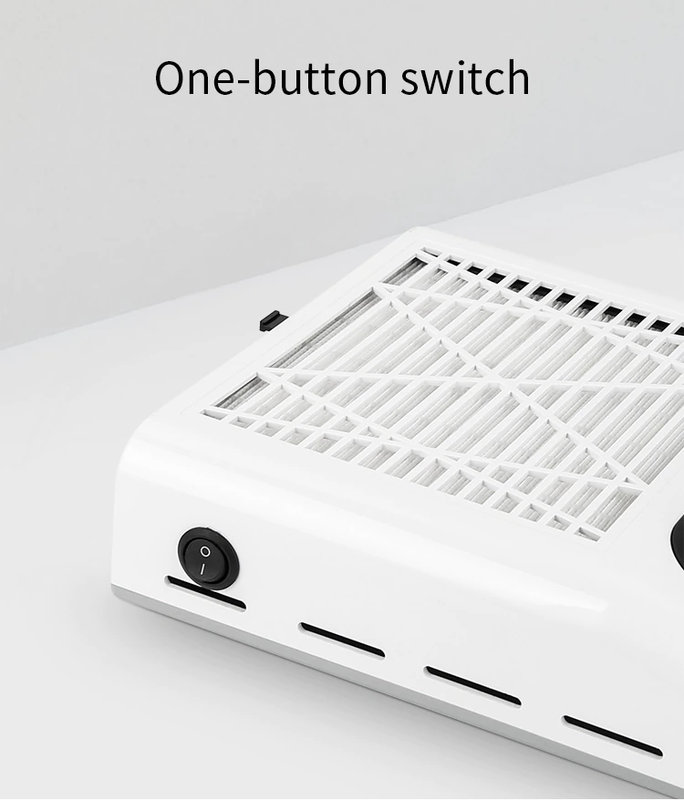 Powerful Nail Dust Remover Vacuum Fan System
