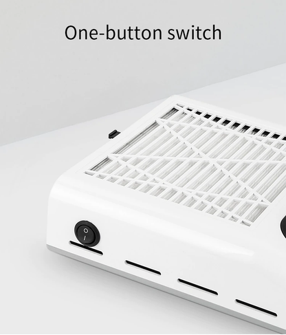 Powerful Nail Dust Remover Vacuum Fan System