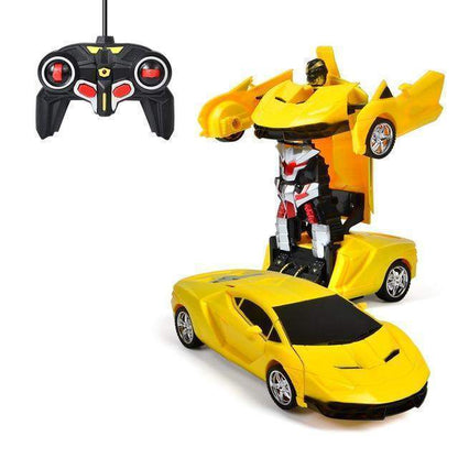 Fast RC Transforming Car with LED Lights