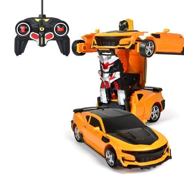 Fast RC Transforming Car with LED Lights
