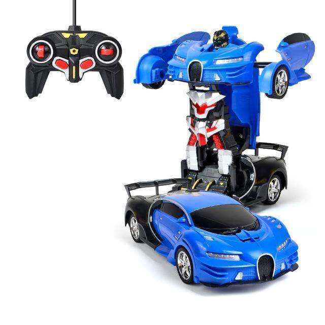 Fast RC Transforming Car with LED Lights