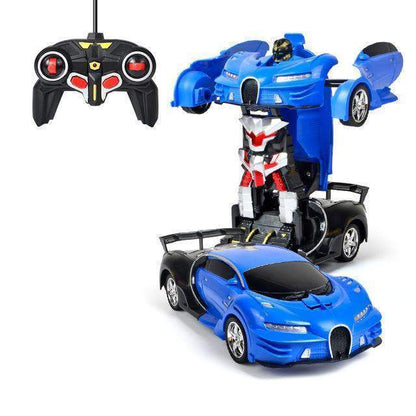 Fast RC Transforming Car with LED Lights