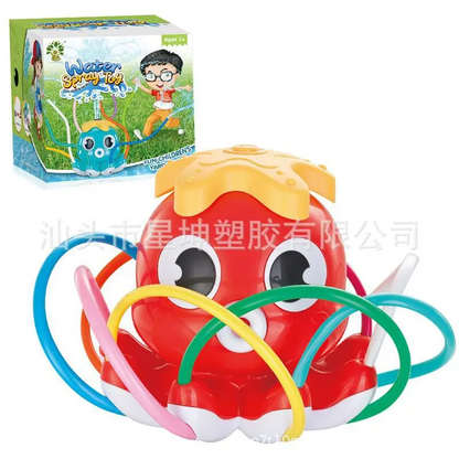 Fun Octopus Kids Sprinkler Toy