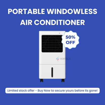 Compact Remote Control Air Conditioner for Small Rooms
