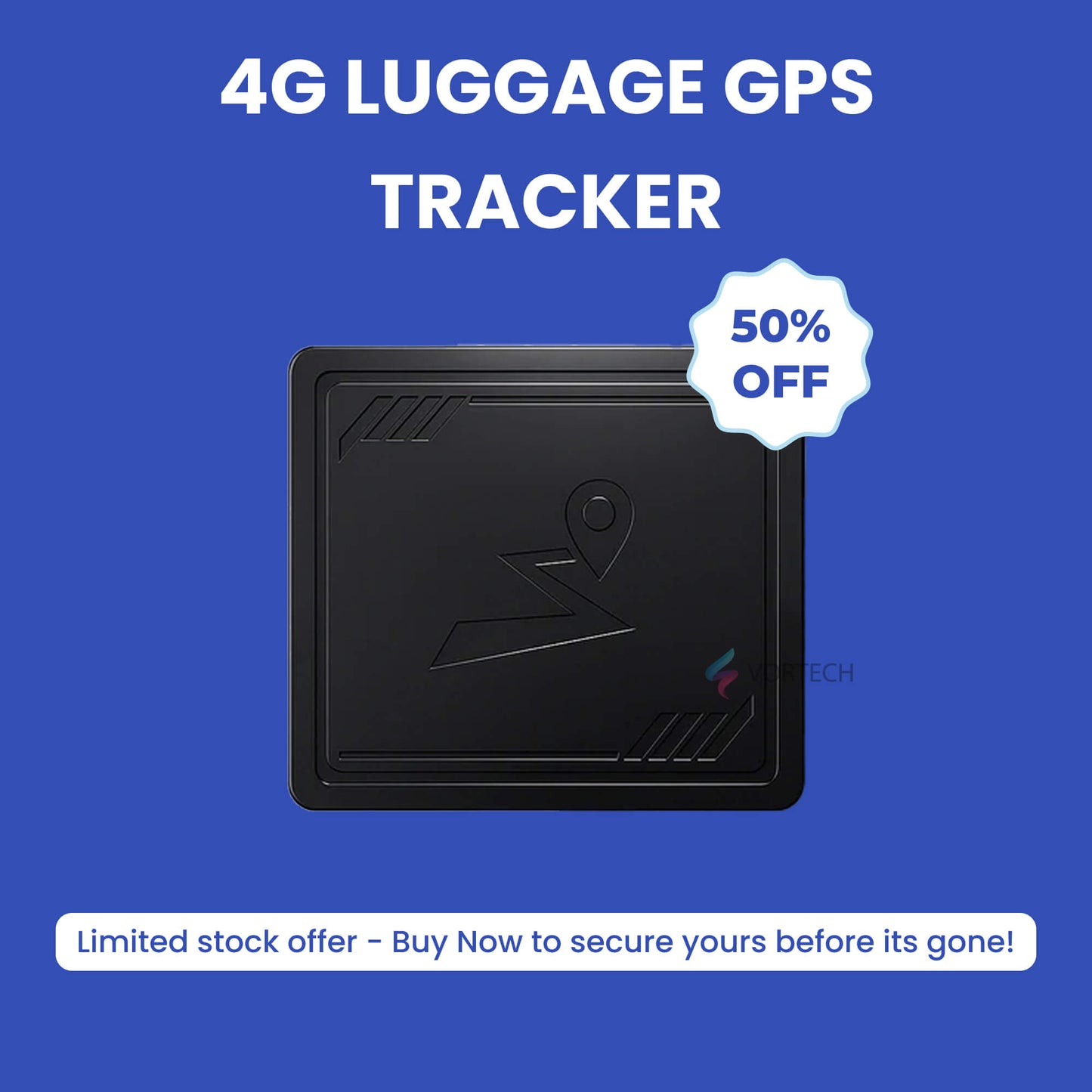 Portable Travel Bag GPS Locator with Live Tracking