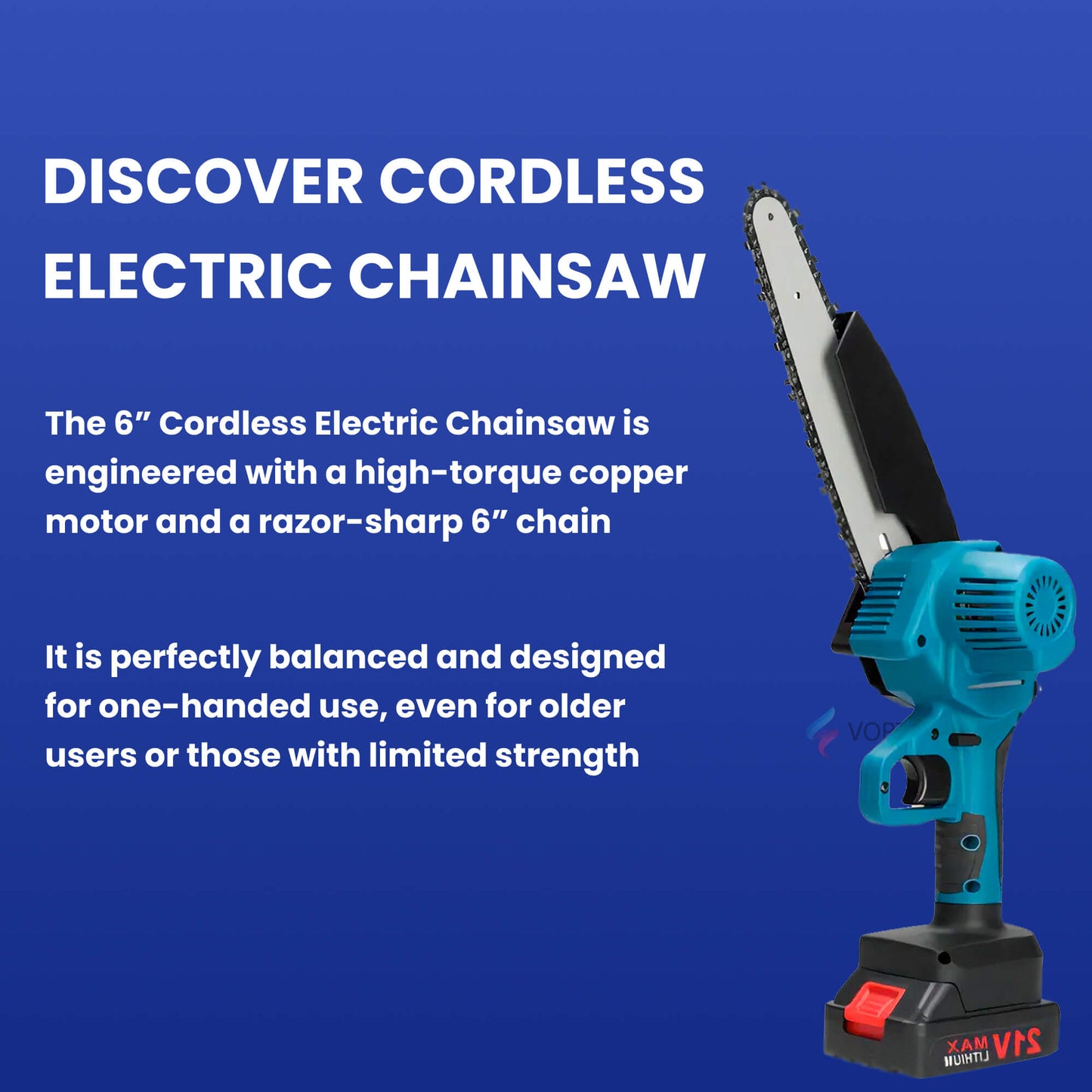 Portable Electric Chainsaw for Easy Tree Pruning