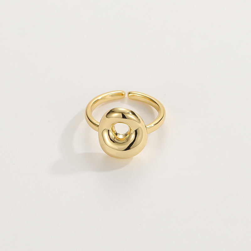 Personalized Fun Alphabet Initial Ring