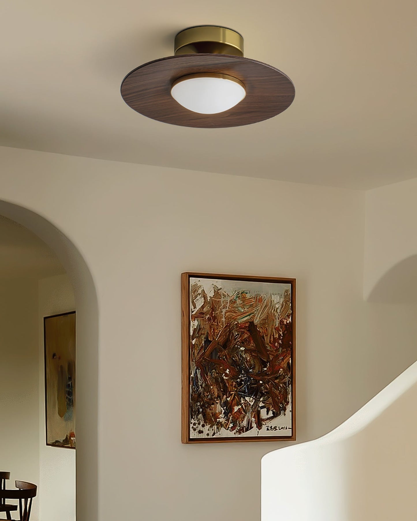 Slim LED Flush Mount Ceiling Light Fixture