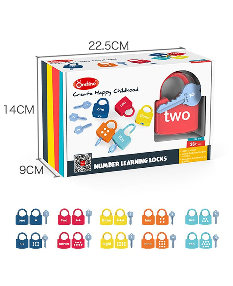 Fun Learning Lock Toy for Kids - Halri