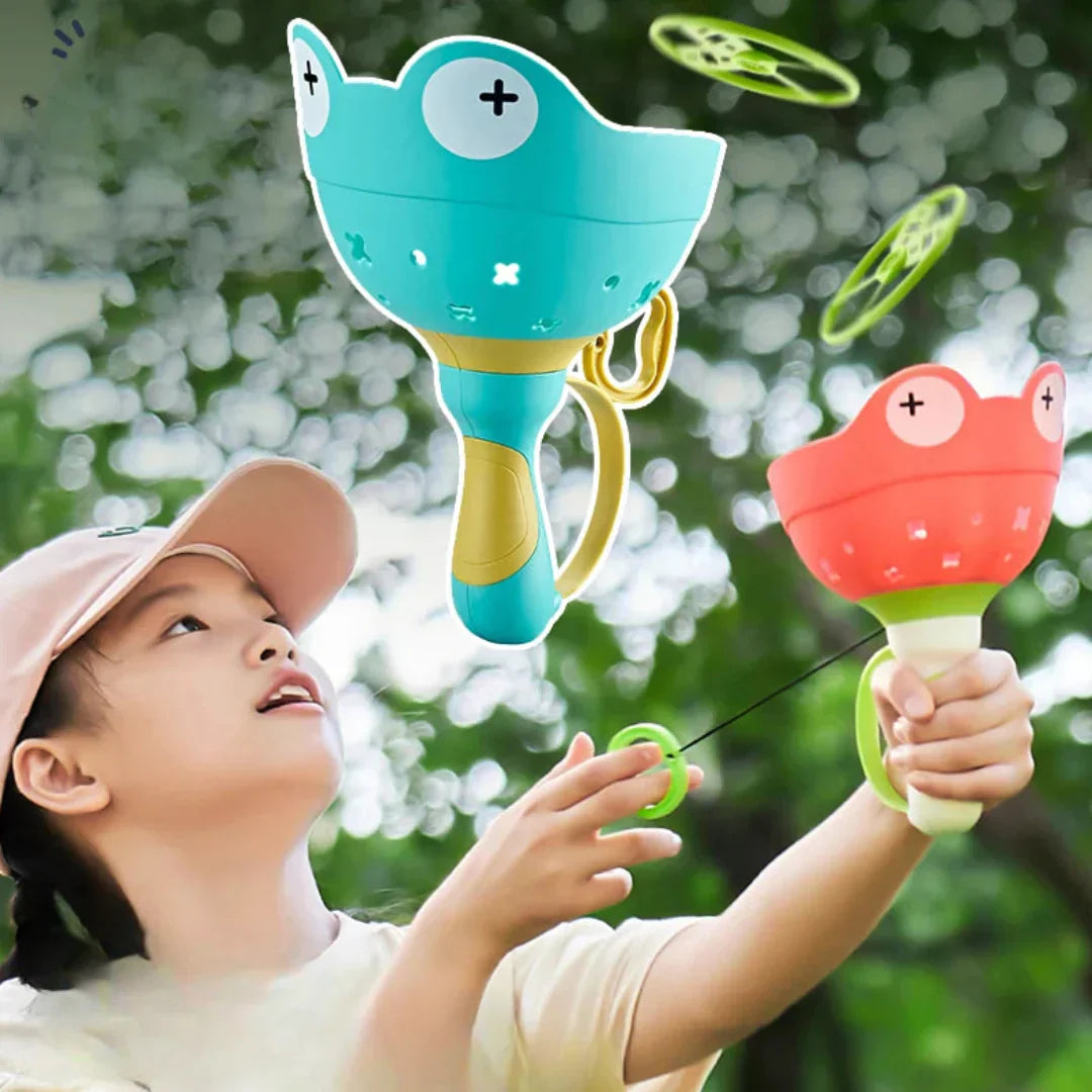 Fun Outdoor Flying Disc Thrower - Halri
