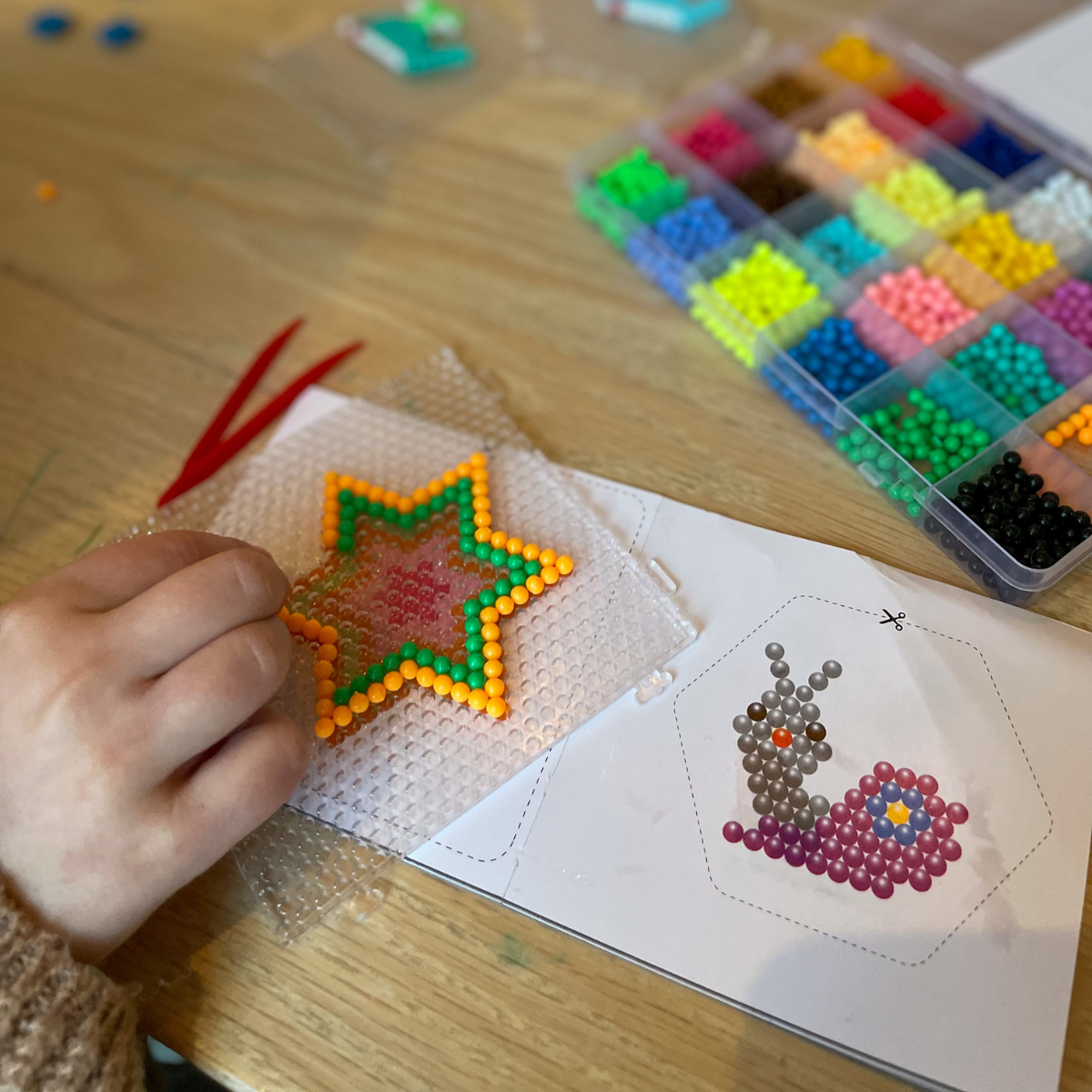 Colorful Bead Jewelry Making Kit for Kids - Halri