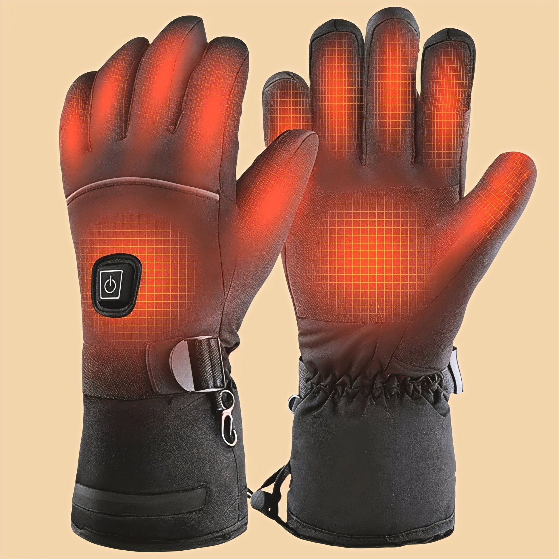 Warm Rechargeable Water Resistant Heated Gloves - Halri