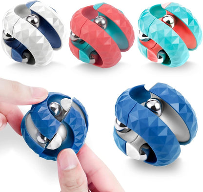 Colorful Fidget Cube Toy - Fun Stress Relief Spinner - Halri