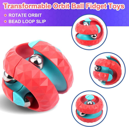 Orbit Ball Cube Fidget Toy – Anti-Stress Sensory Spinner for Kids & Focus Training
