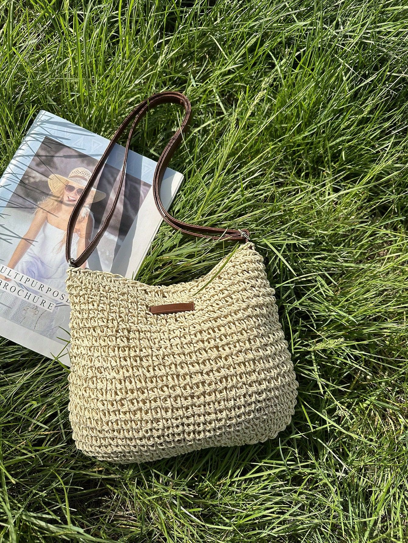 Chic Boho Shoulder Bag Handmade Sustainable Tote