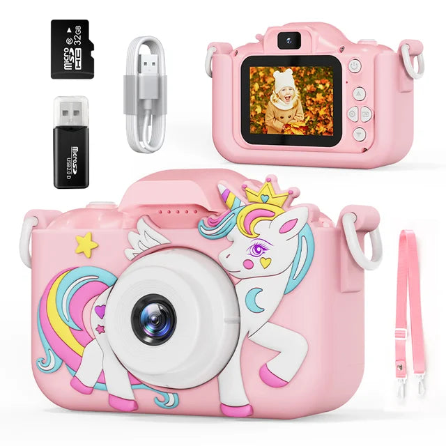 Kids Fun Digital Camera with 32GB Memory Card - Halri
