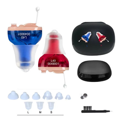 Discreet Rechargeable Hearing Aids with Noise Reduction