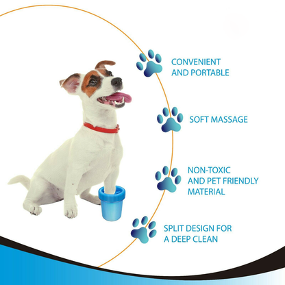 Best Dog Paw Cleaner And Gentle Scrubber Tool