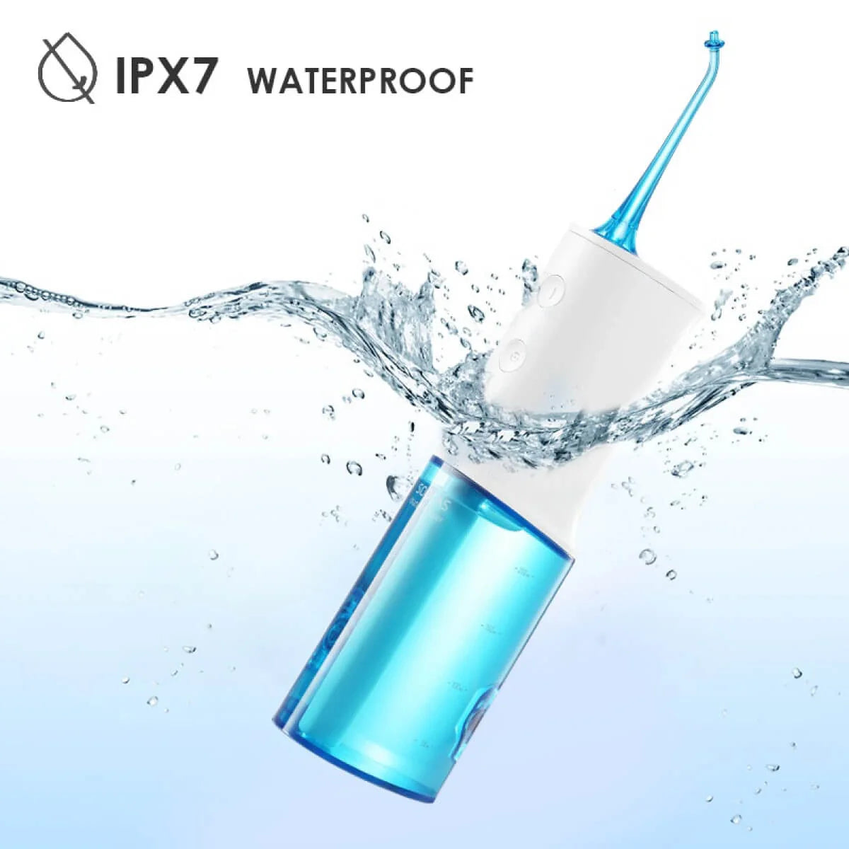 Compact Water Flosser with 3 Modes and Long Battery Life
