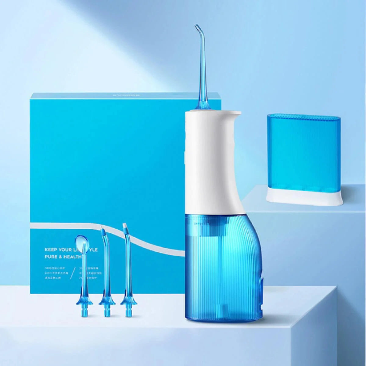 Compact Water Flosser with 3 Modes and Long Battery Life - Halri