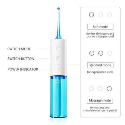 Compact Water Flosser with 3 Modes and Long Battery Life