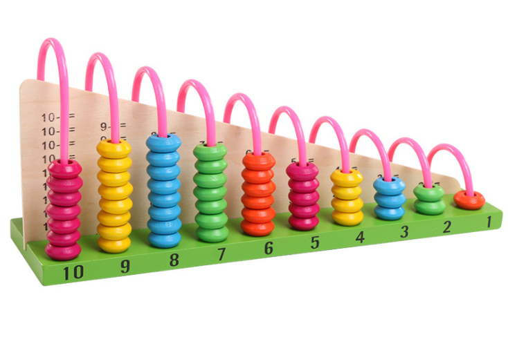 Colorful Wooden Learning Abacus - Halri