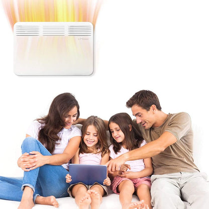 Compact Mobile Electric Heater With Casters