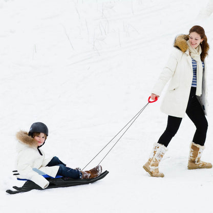 Fun Kids Plastic Toboggan Sled