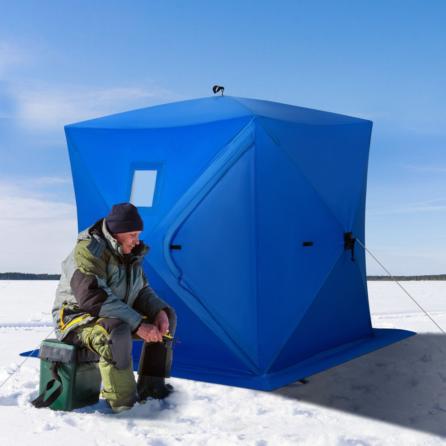 Durable Waterproof Portable Ice Fishing Shelter Tent
