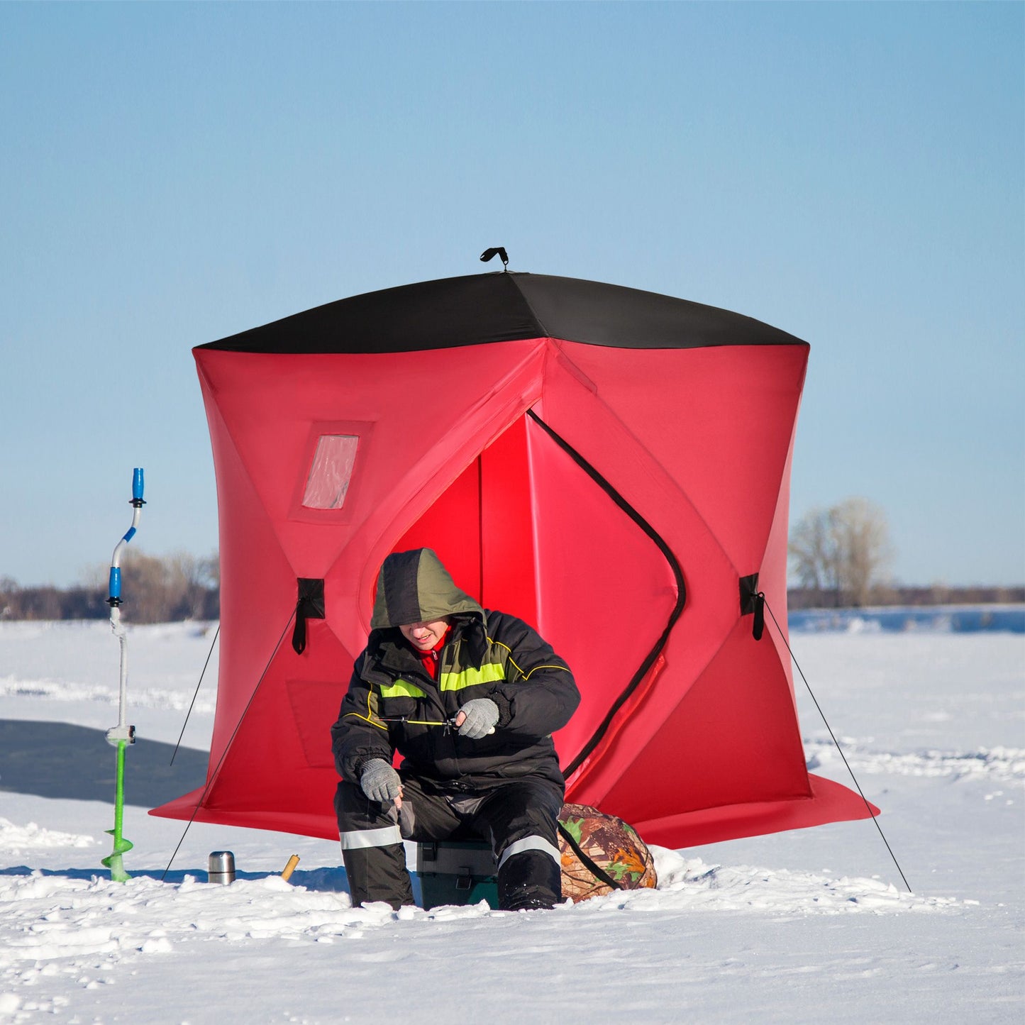 Durable Waterproof Portable Ice Fishing Shelter Tent