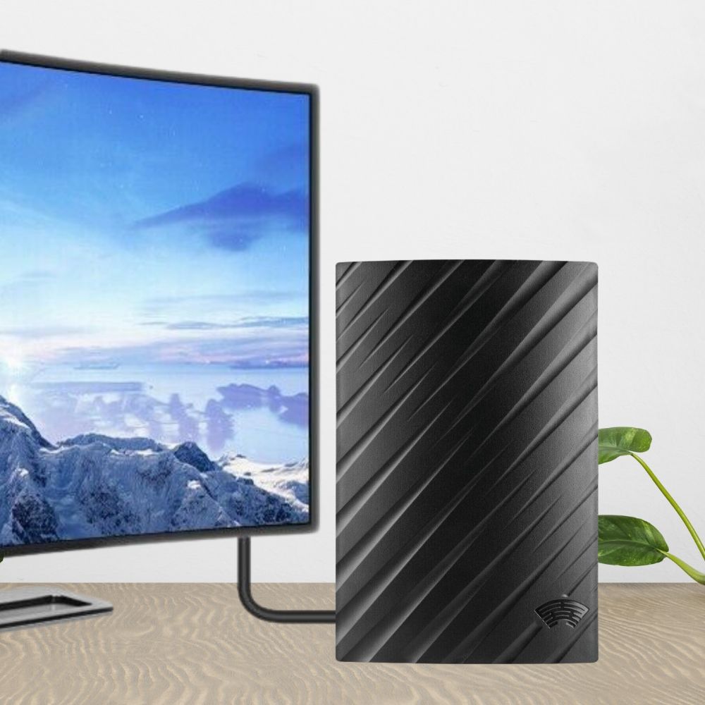 Strong Signal 4K TV Indoor Digital Antenna 600 Mile Range - Halri