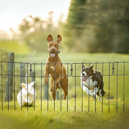 Strong Metal Yard Pet Gate Fence