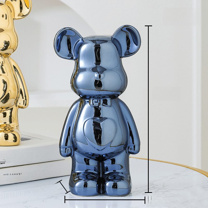 Cute Plush Teddy Bear Home Decor Figurine