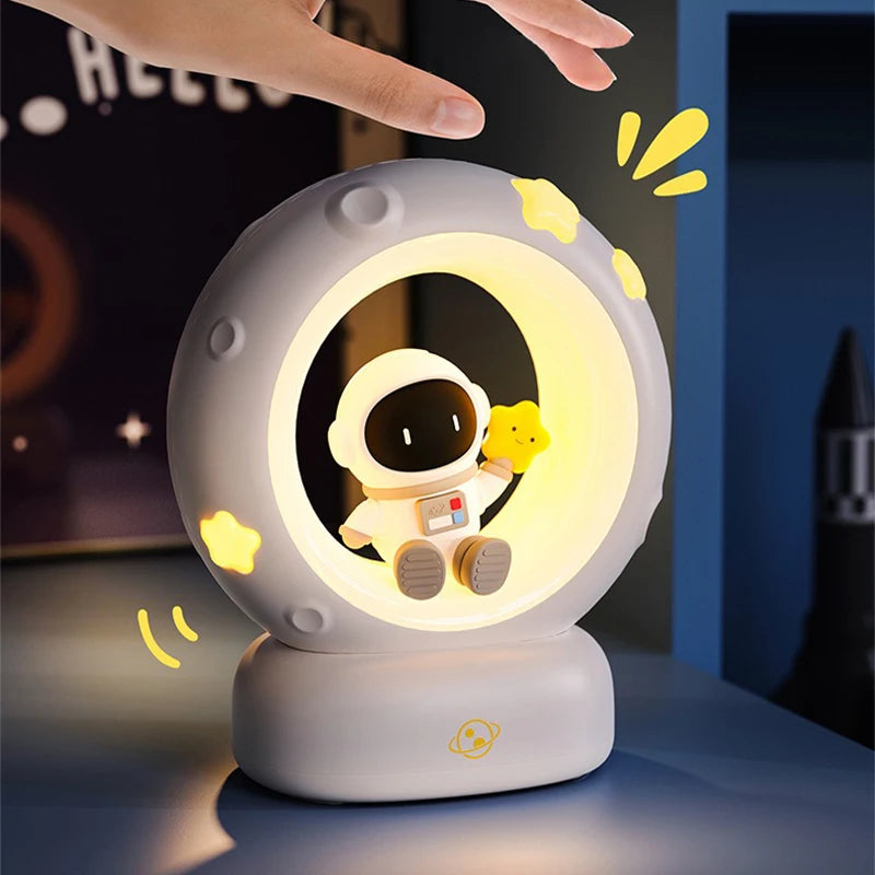 Kids Friendly LED Night Lamp, Rechargeable Silicone Light - Halri