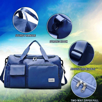 Versatile Water Resistant Gym Bag