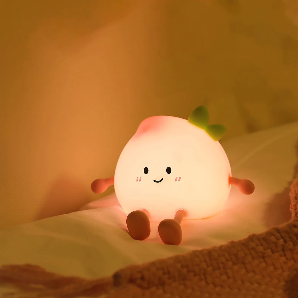 Colorful Kids Silicone LED Night Light - Halri