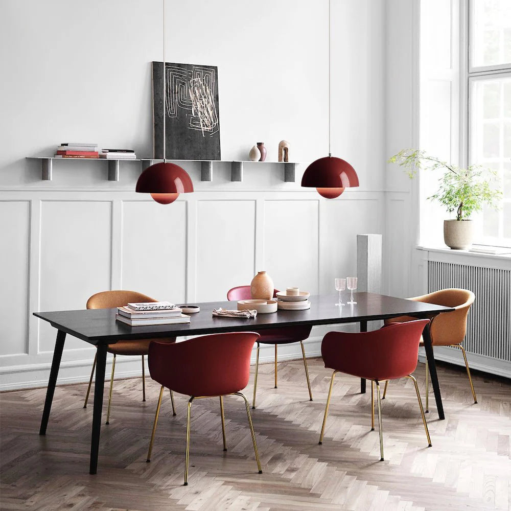 Modern Colorful Round Light Pendant Light