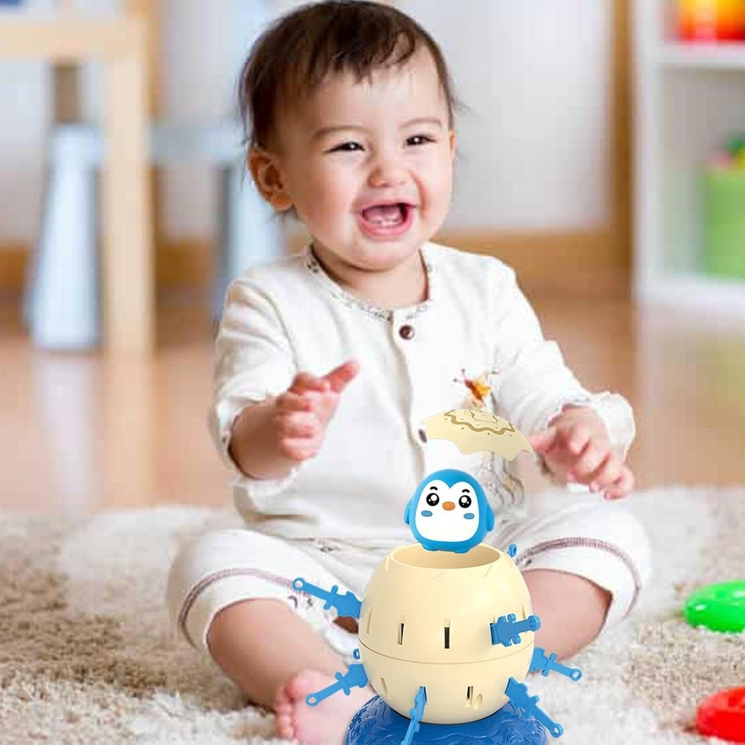 Penguin Barrel Game with Fun Family Play, Multi-Player, Safe for Ages 3+