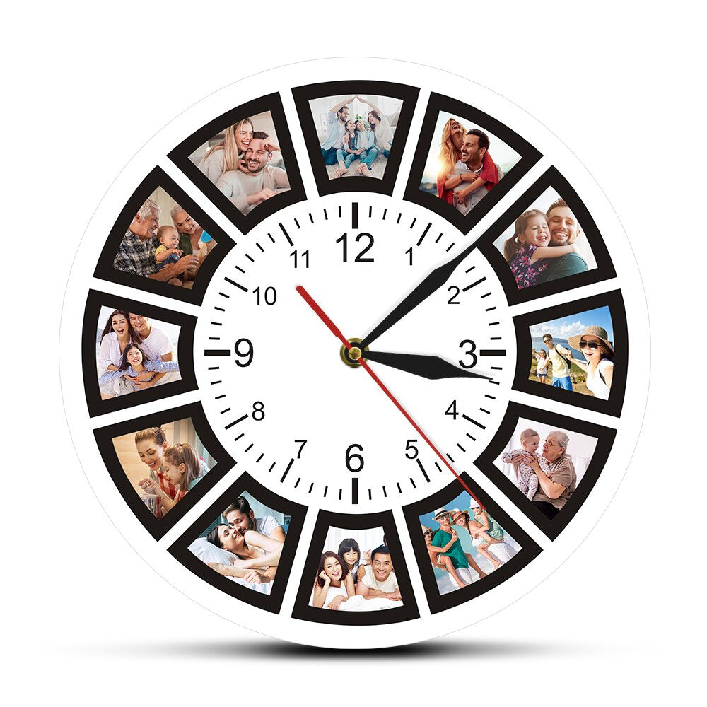 Customizable Picture Wall Clock - Halri