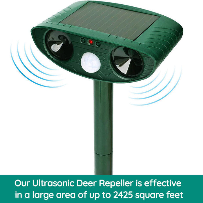 Outdoor Motion Sensor Animal Repellent Device