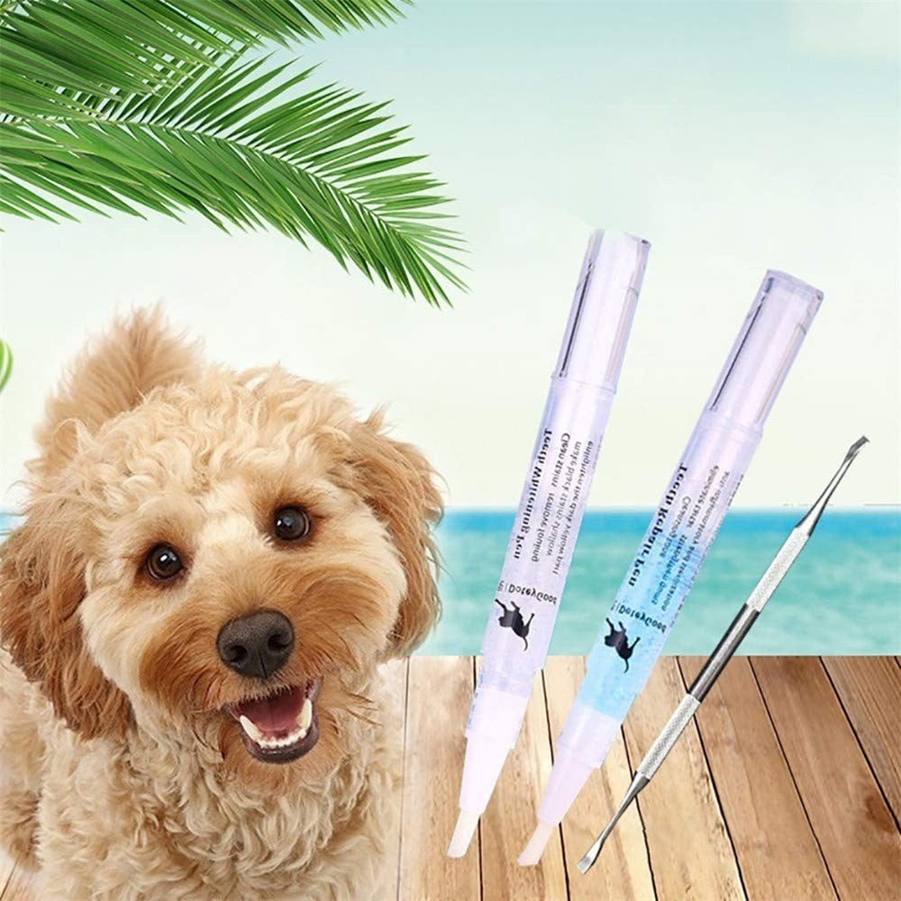 Easy Pet Dental Care Kit with Tartar Remover Tool - Halri