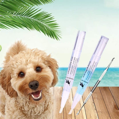 Easy Pet Dental Care Kit with Tartar Remover Tool - Halri