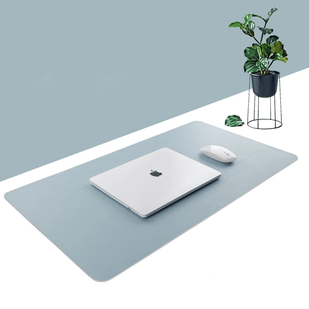 Eco Leather Desk Mat Waterproof Double Sided Pad - Halri