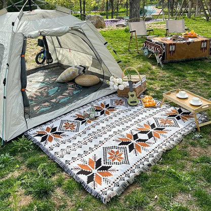Colorful Bohemian Outdoor Blanket