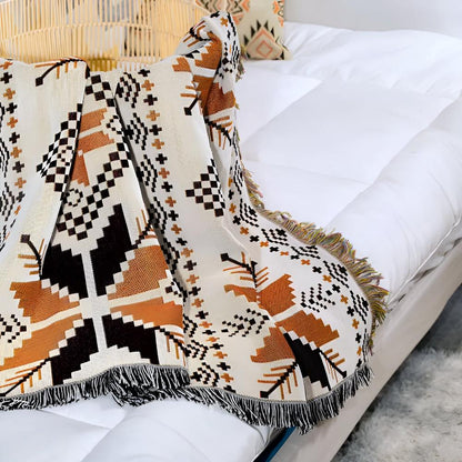 Colorful Bohemian Outdoor Blanket