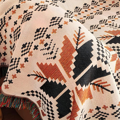 Colorful Bohemian Outdoor Blanket